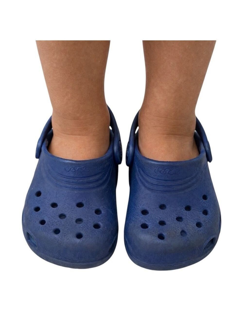 Crocs Jibbitz C4/5 Slip On Shoes Navy Blue